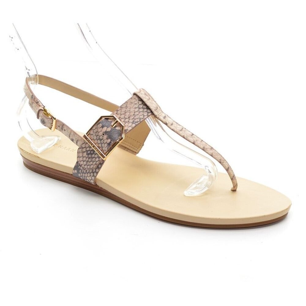 Cole Haan Francine Demi Thong Wedge Sandals 11 B